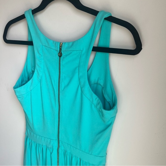 Cynthia Rowley Turquoise Mini Dress - Size Small - Picture 10 of 14